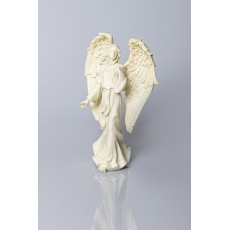 Engel linke Hand erhebend